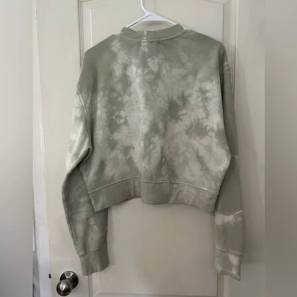 🌟 HP 🌟 NWT Jonathan Simkhai Eucalyptus Tie-Dye Sweatshirt - Picture 4 of 8